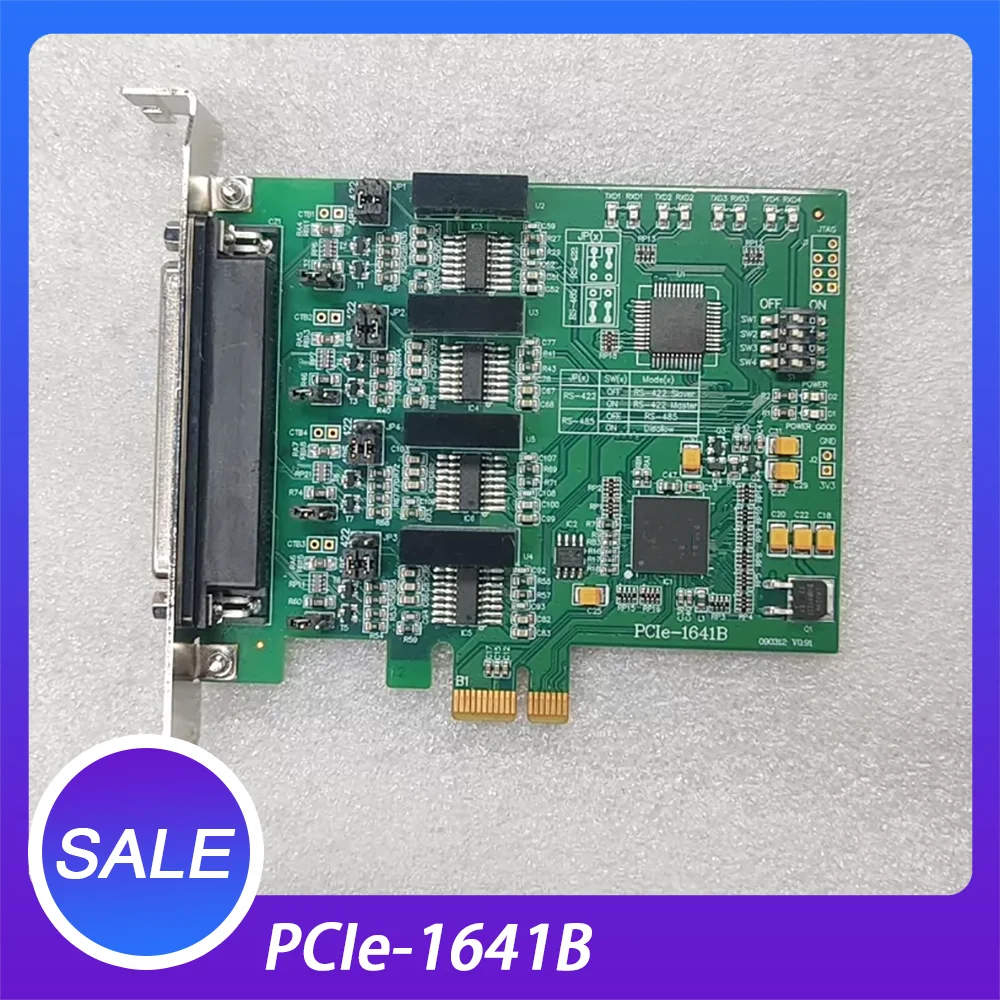 The Industrial High-speed Multi-serial Port Card PCIe-1641B