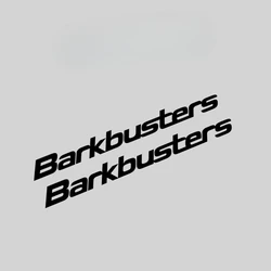2PCS Barkbusters Motorcycle Stickers Waterproof DIY Motorbike Side Panels Fuel Tank Fairing Scooter Vinyl Decals Decoration