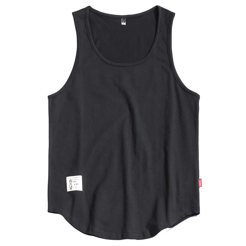 

Summer New Youth Large Size Loose Sleeveless Solid Color Tank Top for Men's Casual Cotton Sleeveless Sweatshirt Tank Top for Men