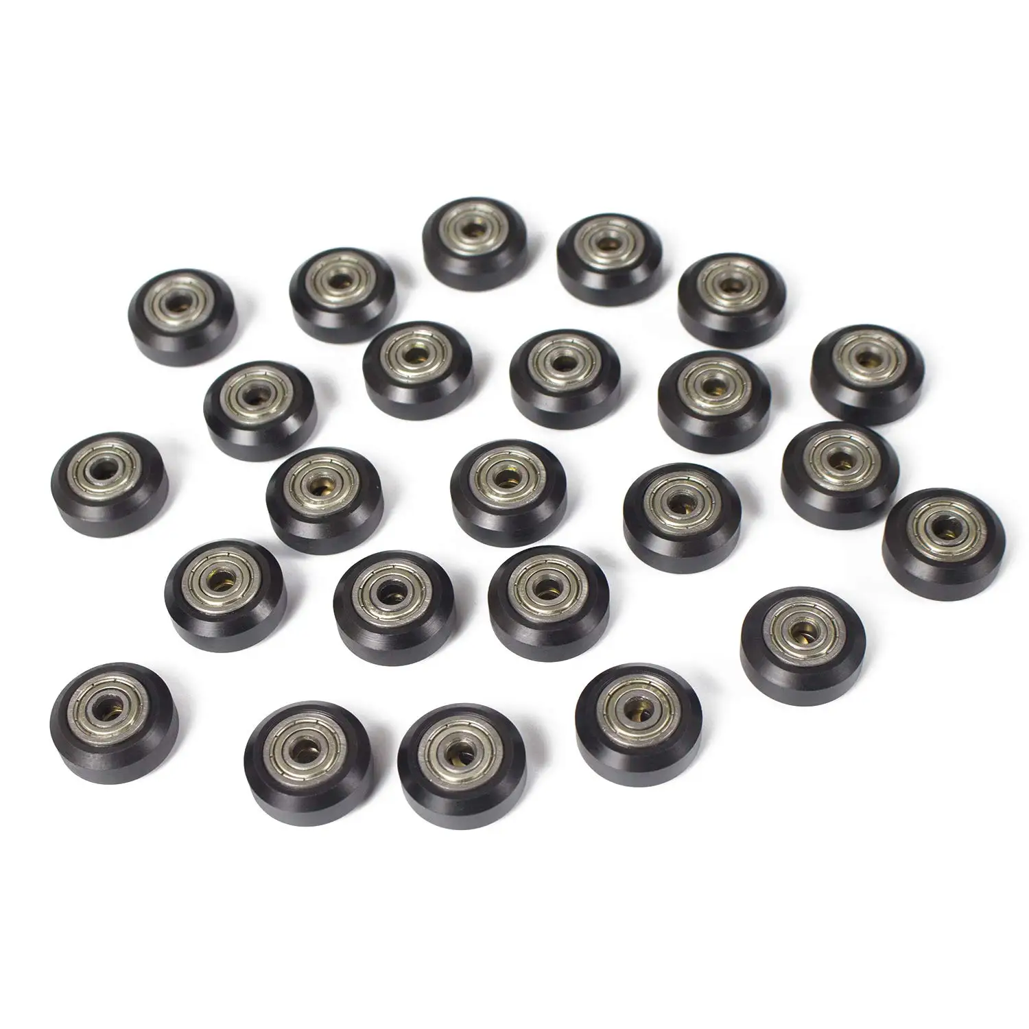 [13Pcs/Pack]3D Printer POM Pulley Wheels 625Zz Linear Bearing Ulley Passive Round Wheel Roller for Creality CR10,Ender 3 HOT