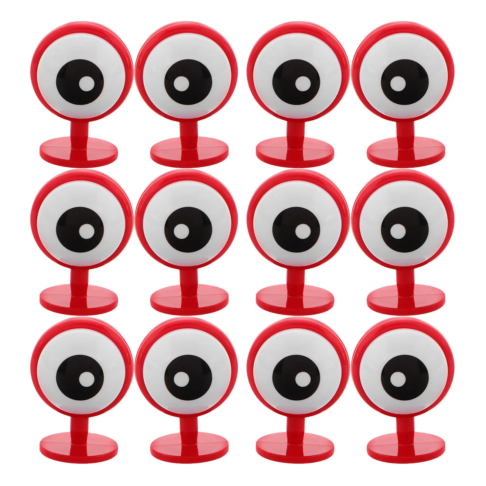

6Pairs Detailed 3D Eyes Decals for Helmets Universal Motorcycle Decoration Funny Eye Stickers Motorbike Accessories