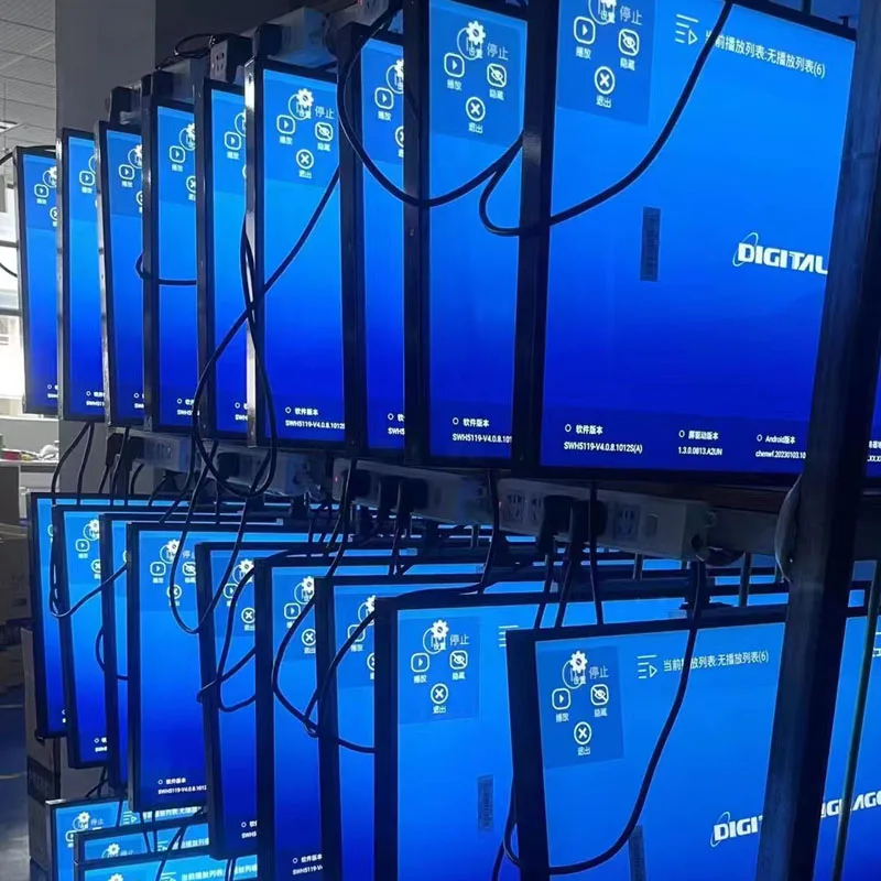 32 Inch 1920*1080 LCD Display Black Metal Case Sunlight Readable for Indoor Advertising Signage Screen Business Monitor