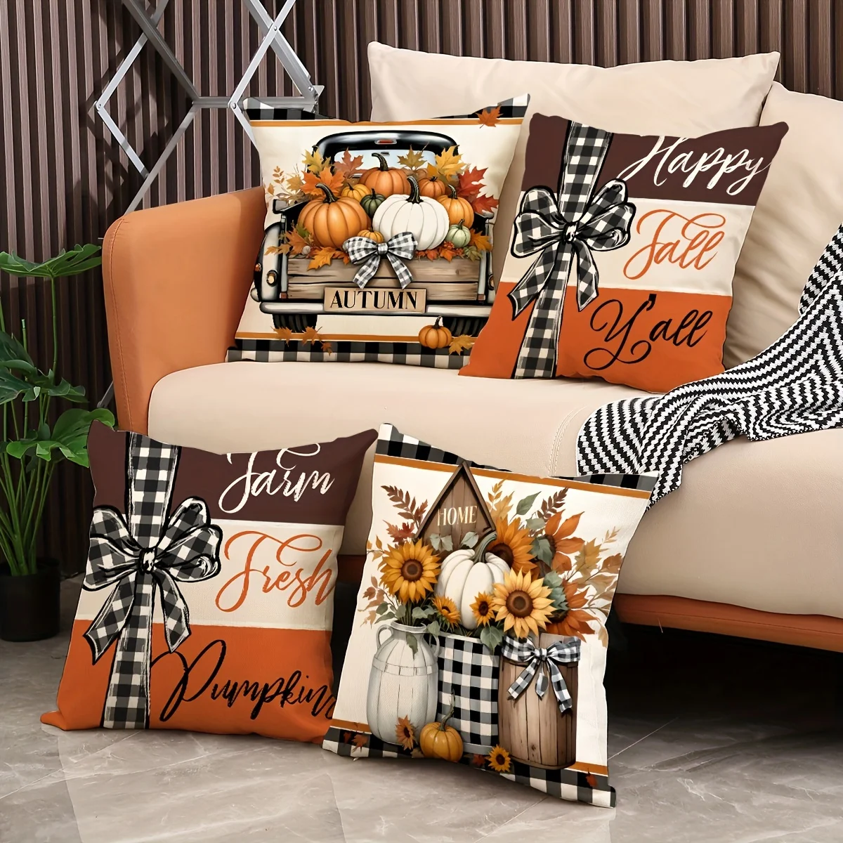 4 Fundas De Almohad… - image