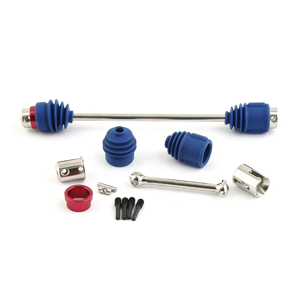 Metal Steel Center Driveshafts CVD 8655R With Dust Boots for 1/10 Traxxas E-Revo Erevo 2.0 Upgrades Parts Accessories