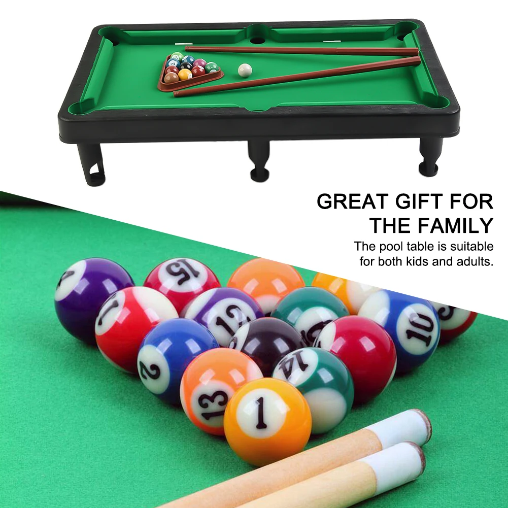 Ball Table Pool Table Indoor Games For Stress Relief Burr-free COMPACT Full-sized Plastic Round High Quality Nice