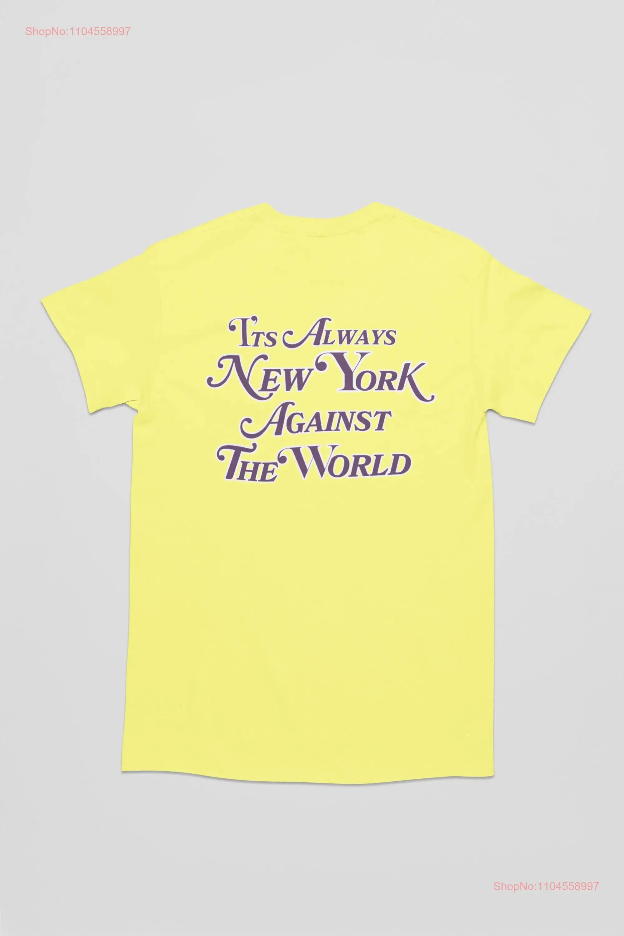 New York Pride Laker Colors NY vs everybody gift for Yorker Purple and Yellow shirt long or short sleeves