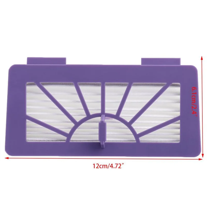 EAS-Ersatzteile HEPA-Filter für Neato XV-21 XV Signature Pro XV-11 XV-12 XV-15 gebogene Combo-Rollenbürsten