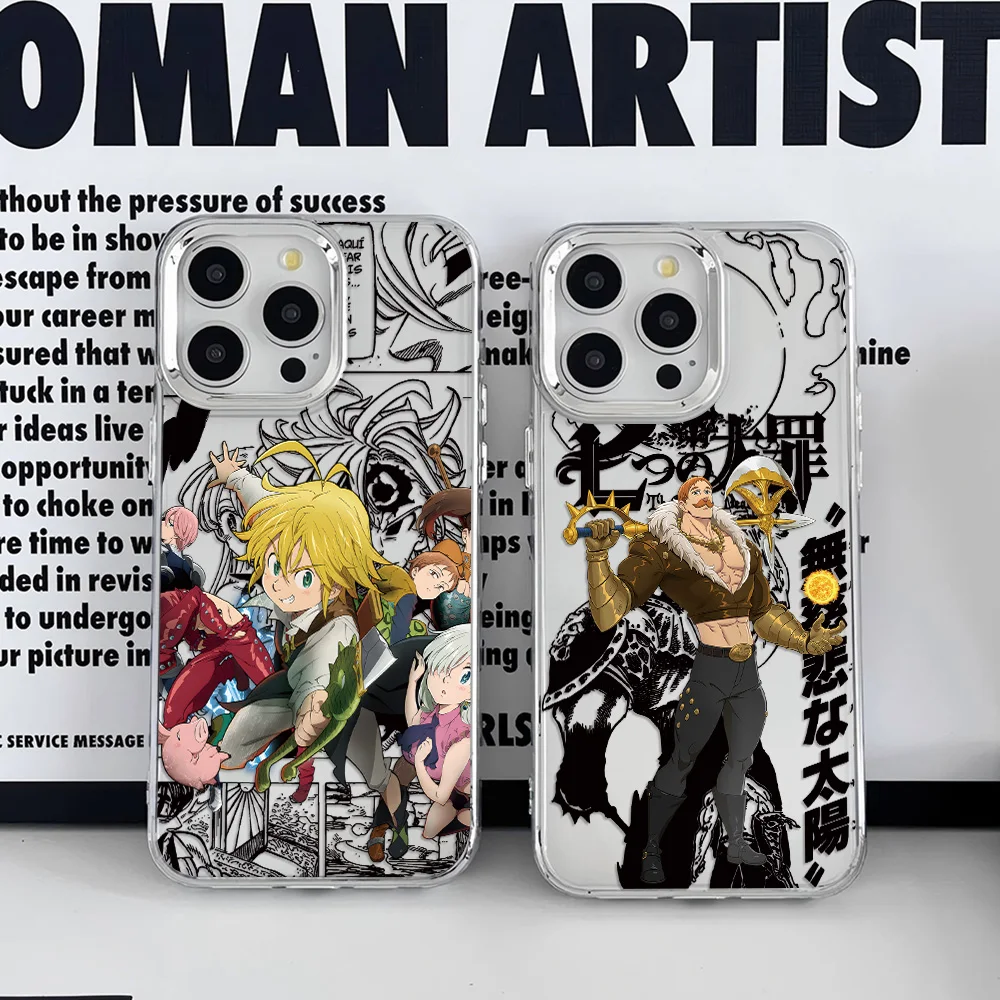 Anime The Seven Deadly Sins Phone Case for Samsung Galaxy S25 S24 S23 S22 S21 S20 Note20 FE Ultra Edge Plus 4G 5G Soft Cover - view 6