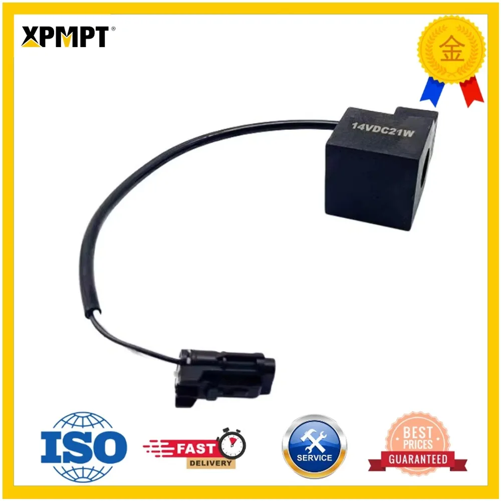 Excavator accessories R55 R210/220 -5 walking safety pilot solenoid valve coil parts