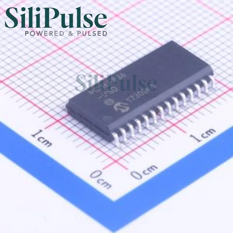 (5/10pcs) PIC16F886-I/SO SOIC-28-300mil 100% Original In Stock (MCU/MPU/SOC) 24 368Byte PIC 14KB
