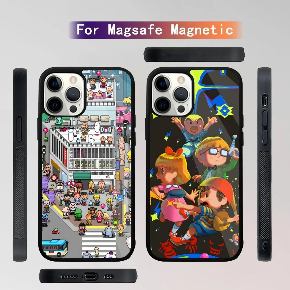 Game EarthBound Mother 4 Phone Case For iPhone 16,15,14,13,12,11,Plus,Pro,Max Mini Magsafe Magnetic Wireless Charging