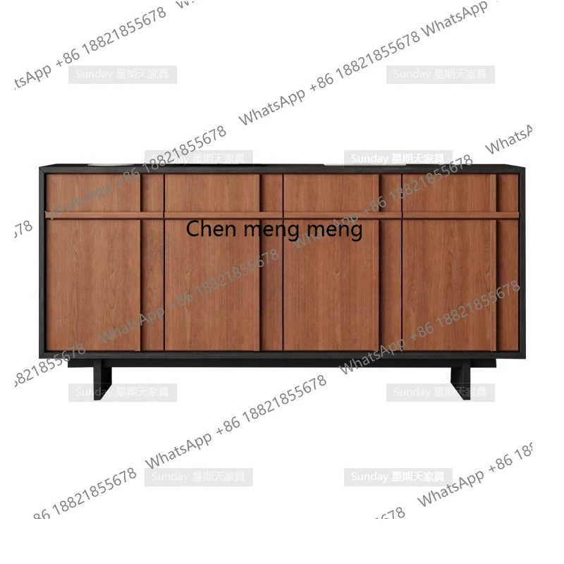 

Chest of Drawers for Living Room, Large Capacity Storage Cabinet, Light Luxury Simple Solid Wood Cabinet, Customizable