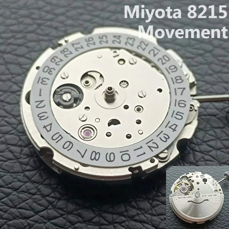 Miyota 8215 Automatic Watch Original Movement Men\'s Accessories Mechanical Movement Replacement Parts Date Setting 8215 movement