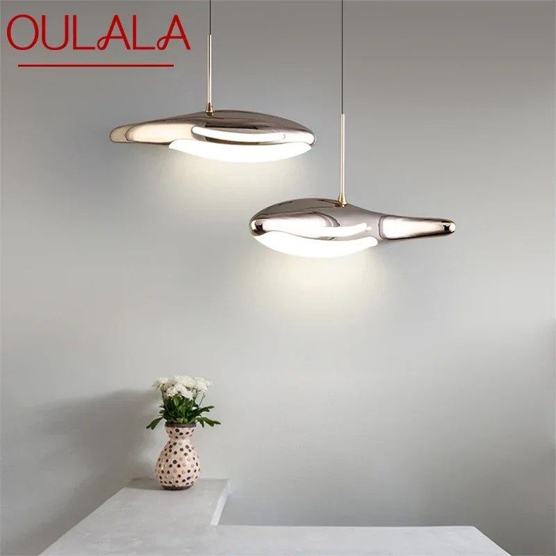 OULALA Nordic Pendent lamp Modern Simplicity Bedroom Bedside Lamp Personalized creativity LED Restaurant Bar Aisle Chandelier