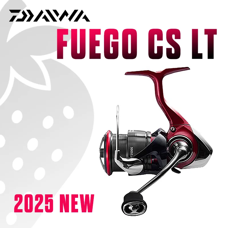DAIWA 2025 nouveau moulinet de pêche FUEGO CS LT moulinet 5.3/5.7/6.2:1 175-325g traînée maximale 12kg