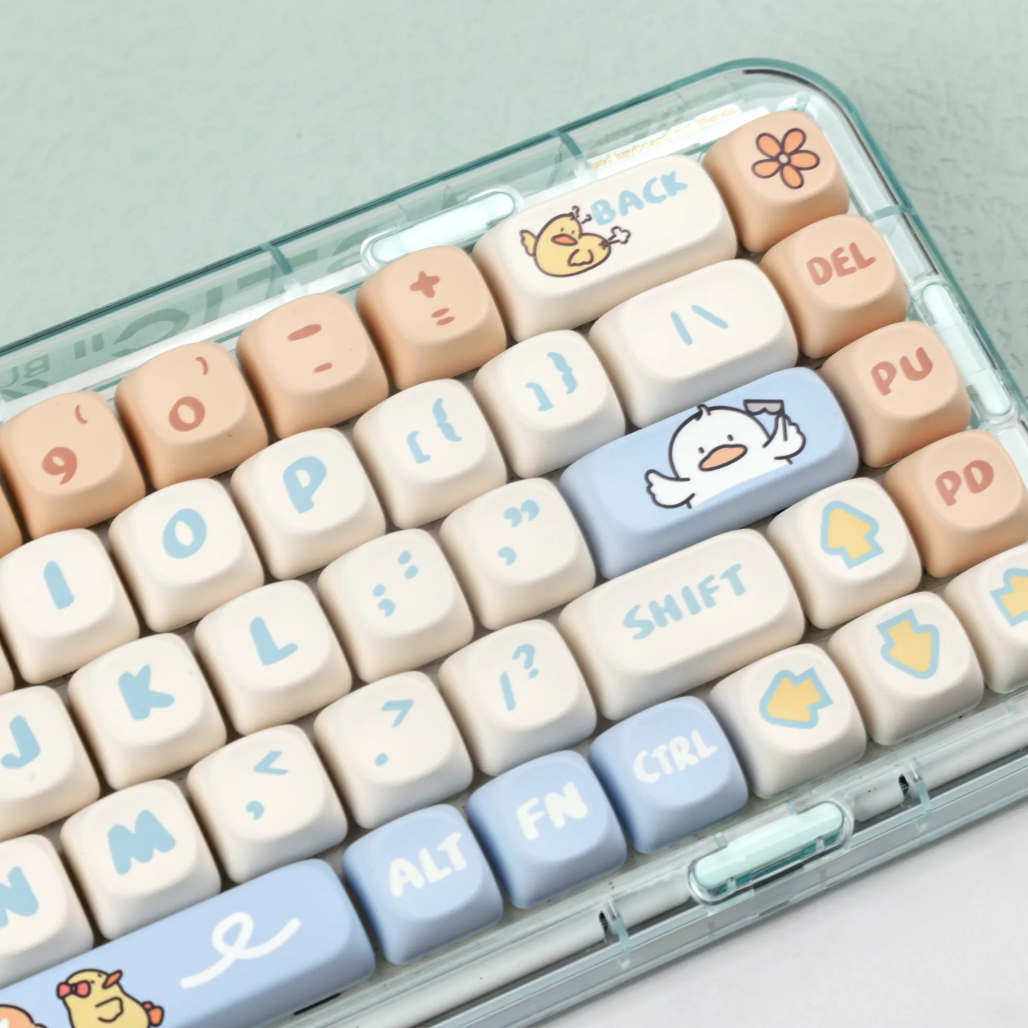 Bonito Anime Keycaps para Teclado Mecânico, Cherry MX Switch KKKT, PBT, Perfil MOA, 138 Chaves, Custom DIY, Sublimação Dye