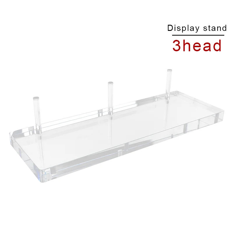 2025 New Golf Club Head Acrylic Stand Display Stand Transparent Club Storage Stand for Golf Club Grips