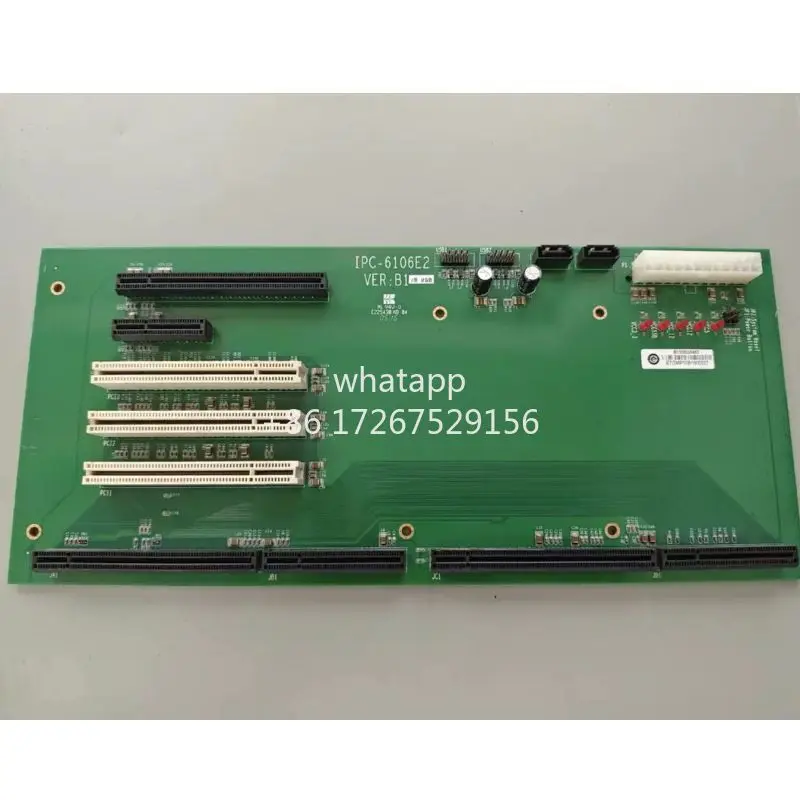 

Б/у базовая пластина промышленного компьютера IPC-6106E2 VER: B1 протестирована ОК и быстро отправлено.