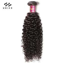 Unice Hair Peruvian Curly Hair Bundles 1 Piece Human Hair Extensions 8
