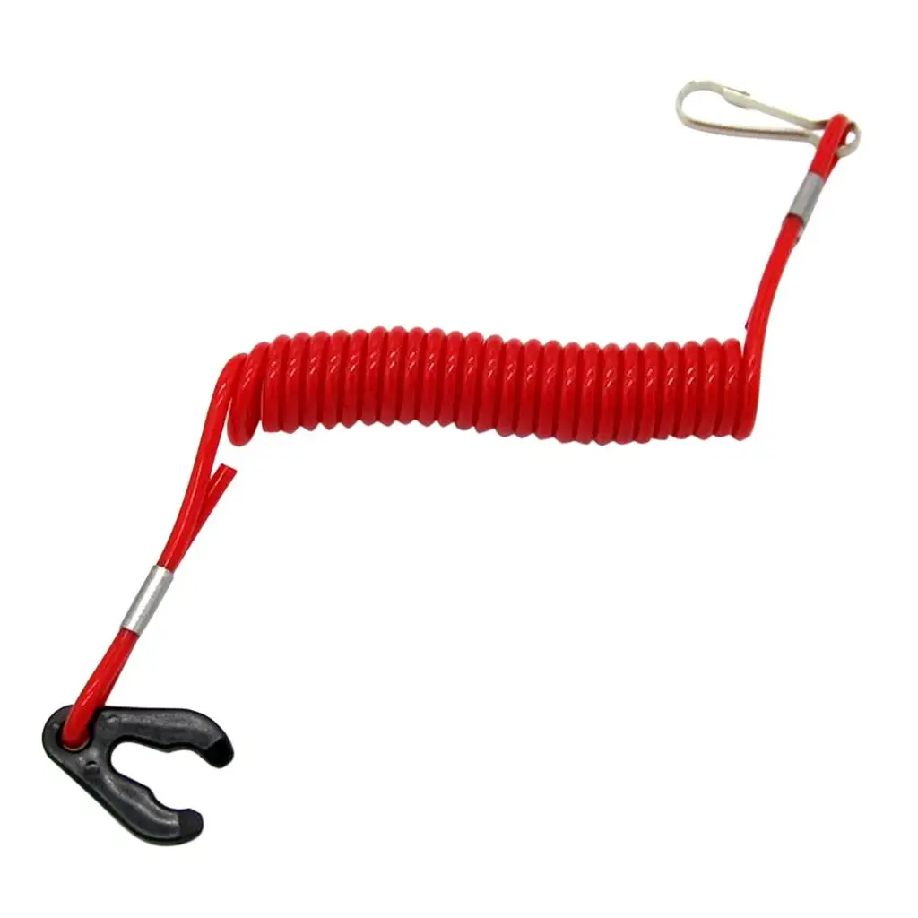 

Universal Tether Lanyard - Boating Fitness Outboard Engine Motors Kill