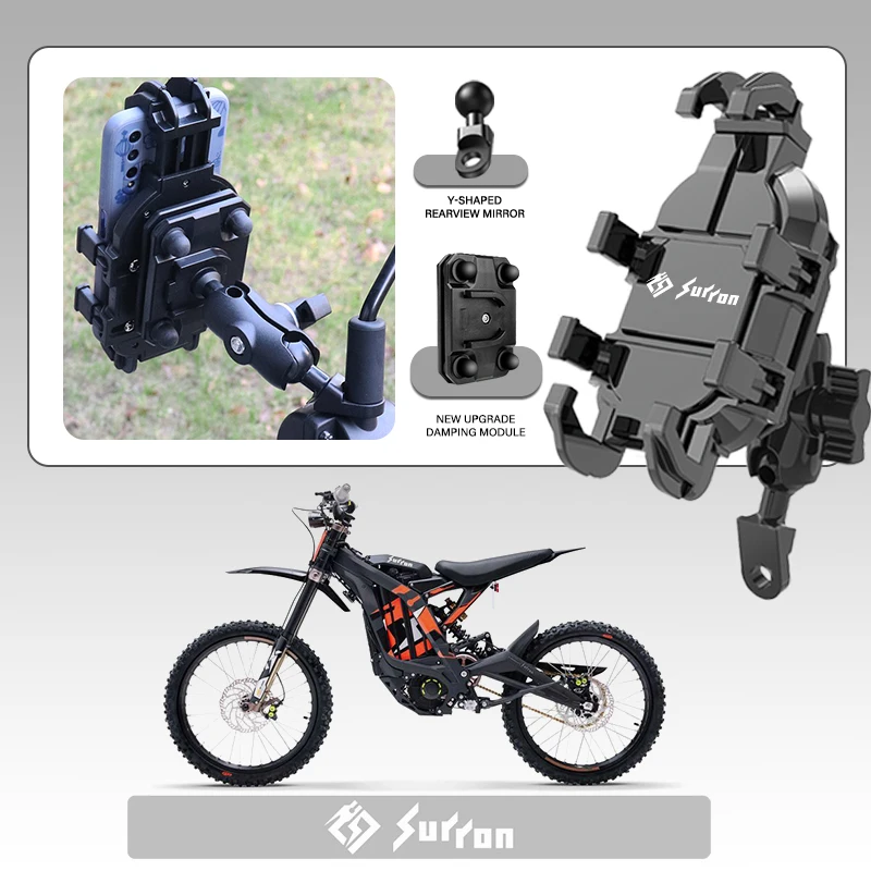 

High-Grade Mobile Phone Holder GPS Stand Bracket Motorcycle Accessories For SURRON SUR-RON Light Bee X SegwayX160 X260 2019-2022