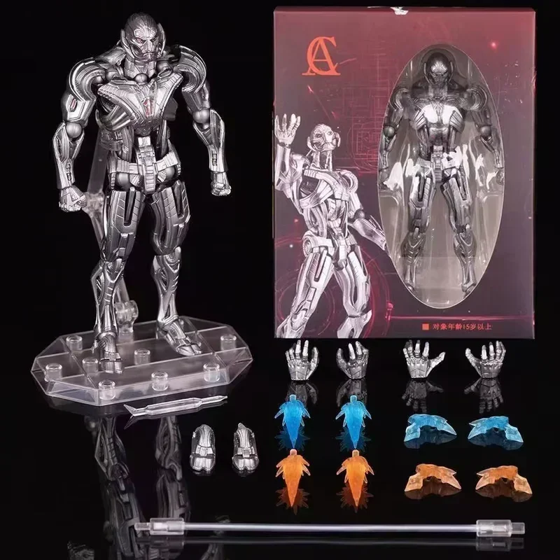 

Новая горячая распродажа AC Factory Ultron Фигурка | Коллекционный подарок Kaiyodo Amazing Yamaguchi Avengers на складе