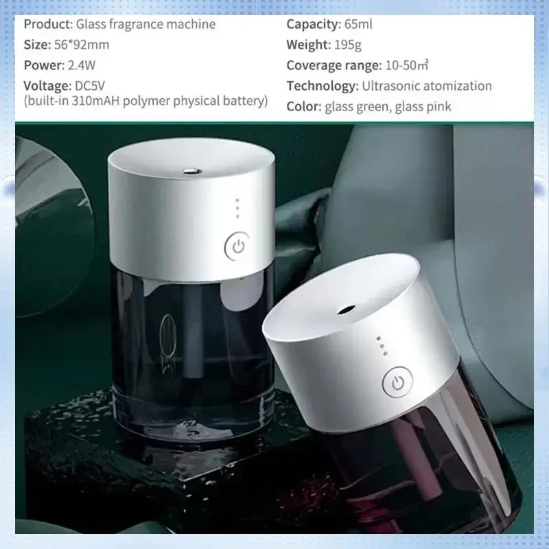 سيارة معطّر الهواء USB قابلة للشحن زيت طبيعي الناشر غرفة العطر الناشر كول ميست المرطب السيارات آلة رائحة صغيرة #2