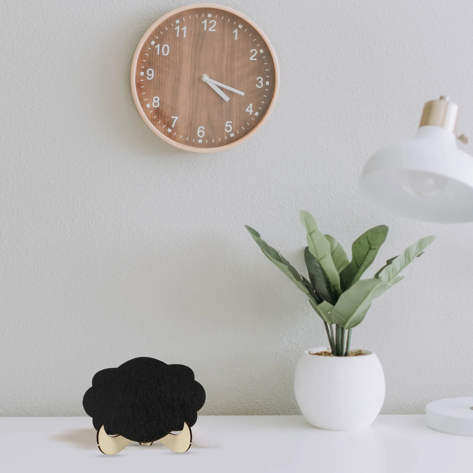 

10 set Small Wooden Blackboard Chalkboard Signs Lightweight Mini Chalkboards Compact Detachable Design Support Stand Wedding