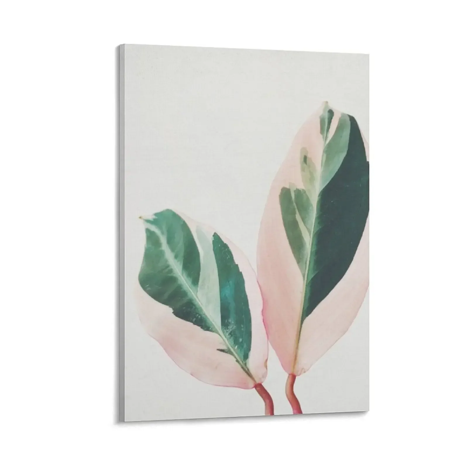 

Pink Leaves I Canvas Painting Wall decoration frame house decoration decorative wall poster Decoration