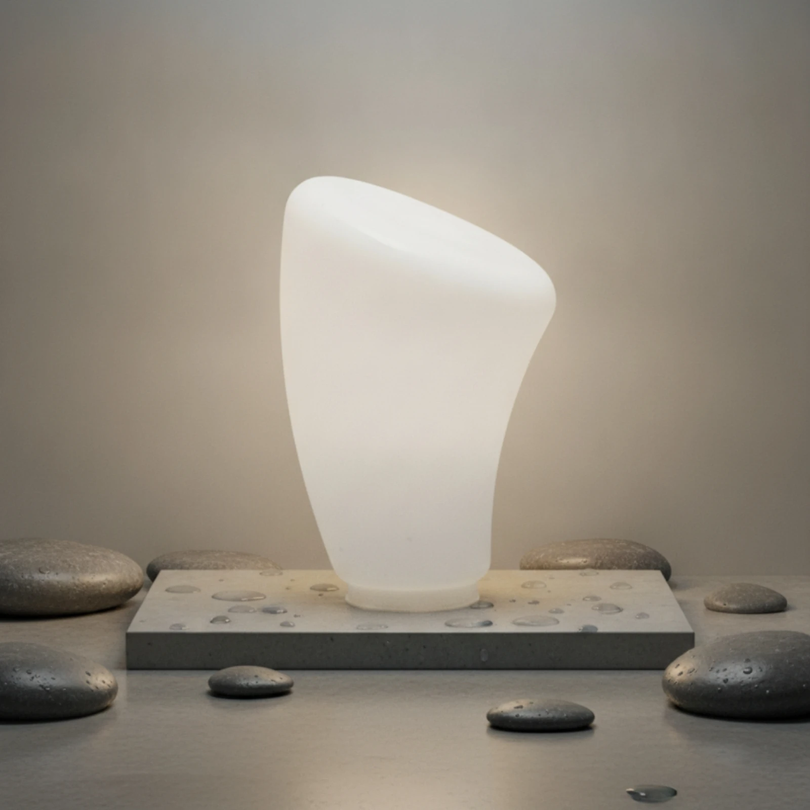 Acrylic Lamp Shade Waterproof Street Luminaire Cover U-Shaped Shaped Luminaire Shade Long-Lasting Flower Bud Bud Lamp Cover