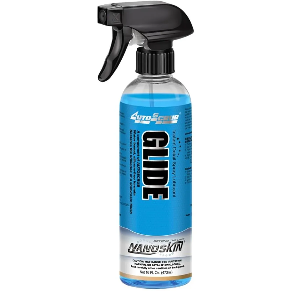 Nanoskin GLIDE Silikonfreier Spray-Detailer – 1 Gallone für die Verwendung nach Autowaschanlage mit automatischer Peeling-/Tonleiste, keine Rückstände vor dem Wachsen