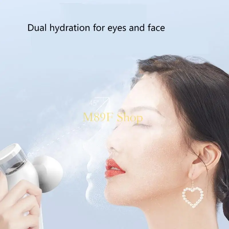 

M89F Heated Nanometer Eye Mist Sprayer Warm Compress Eye Misters Eyelid,Eye SPA