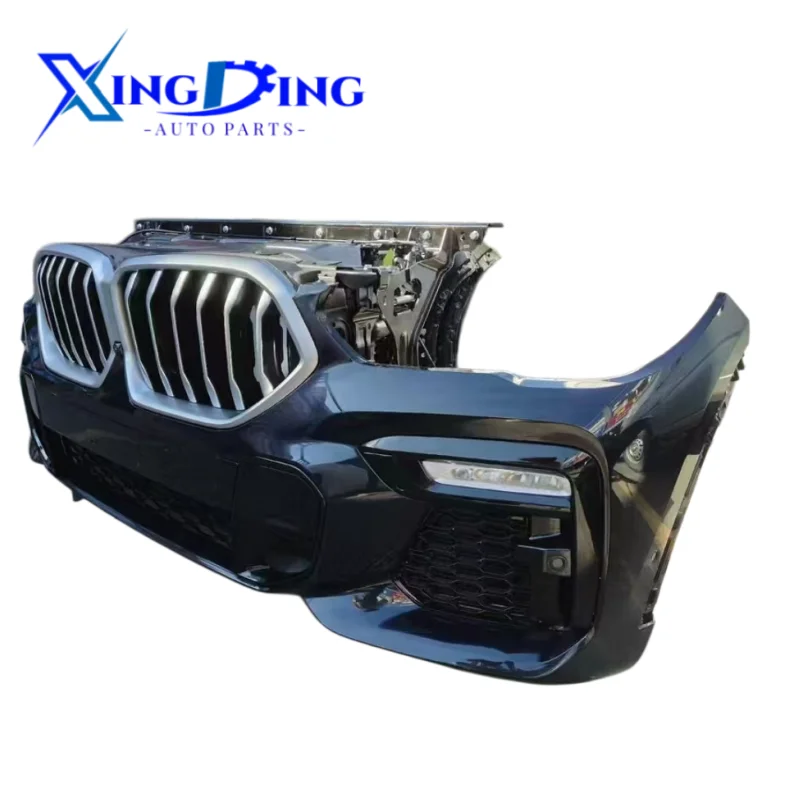 

High-quality for X6 G06 Bumper Components, Including Grille Radiator Fan, Engine Hood, and radar Wiring Harness