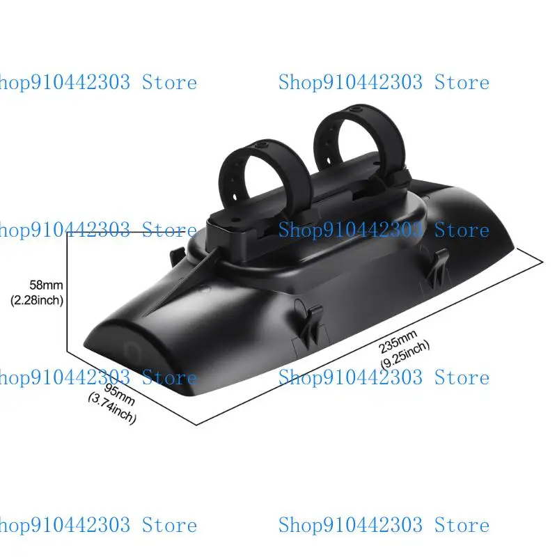 L4MD Heavy Duty Motorcycle Bike -Lenkerfalterschockdicht von universellem Lenkerlautsprechermontage einfach für die Ladung zu – Detail 6
