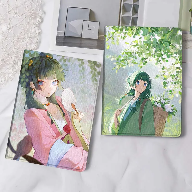 

Anime Apothecary Diaries Art Gift Tablet Case For Apple iPad Air Pro mini 1 2 3 4 5 6 7 8 9 11 M2 M3 M5 M4 5th 6th 7th 10th 11th