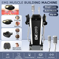 2024 New Emszero DLS-EMSlzero Neo Nova Hi-emt Machine With Stimulation Radio Frequency Handles Option Roller Massage