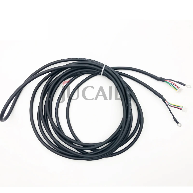 Jucaili Printer Hoson Board Long Signal Cable 5 Pins for EPS XP600/DX5/DX7 for Eco Solvent Printer Black Data Cable
