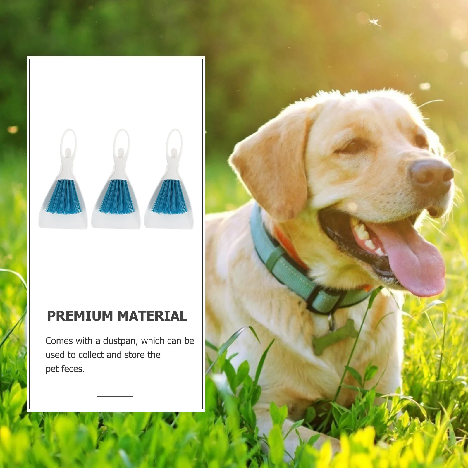 

1 Set Pet Feces Remover Cleaning Brush Shovel Dustpan Tool For Cage Desktop Household Use Rabbit Dog Cat Supplies Feces Cleaner