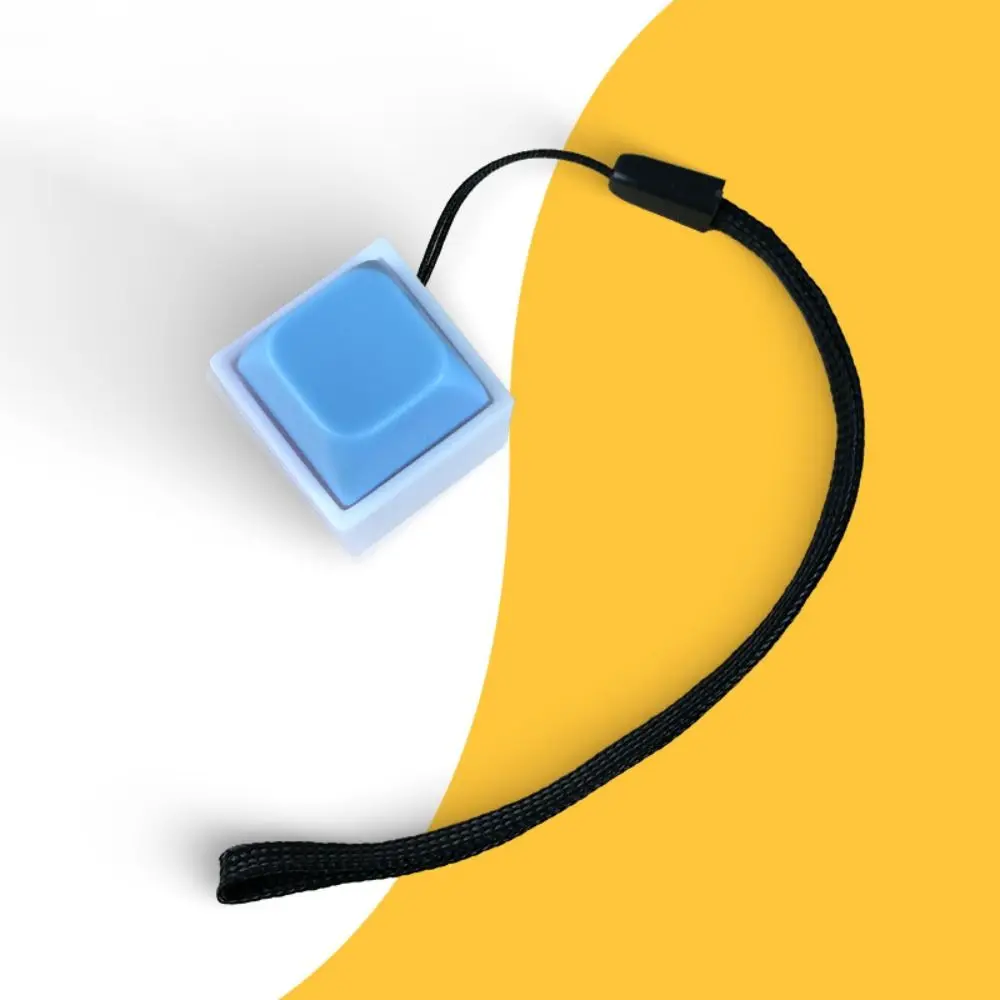 انقر فوق زر الإصبع زر المفاتيح ABS لوحة المفاتيح التبديل الميكانيكية التبديل المفاتيح دون ضوء LED مضحك