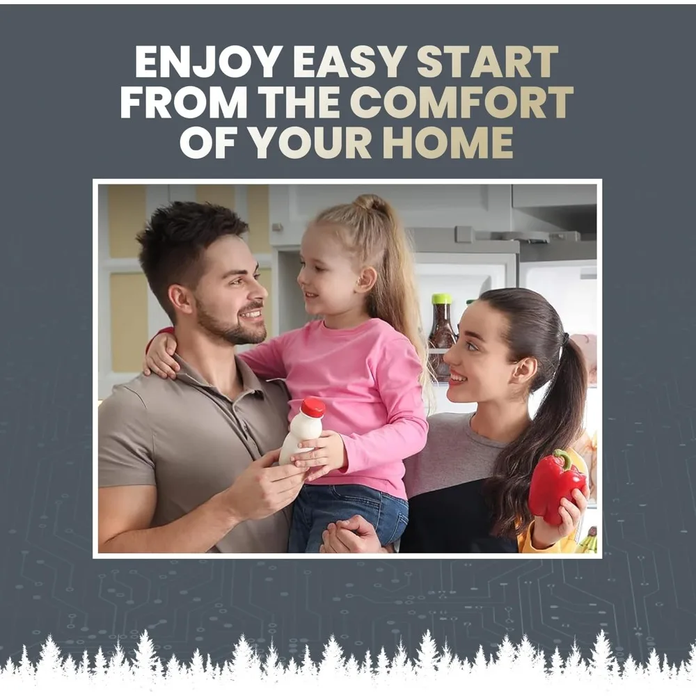 EasyStart FLEX 398 - Kit de partida suave Bluetooth para ar condicionado doméstico, RV e uso comercial, funciona com geradores