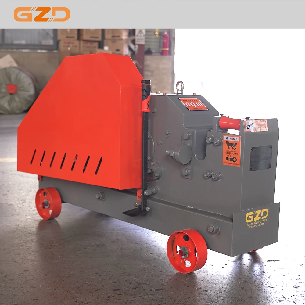 Durable Electric Rebar Cutting Machine Heavy Duty Steel Bar Cutter For Engineering Sites