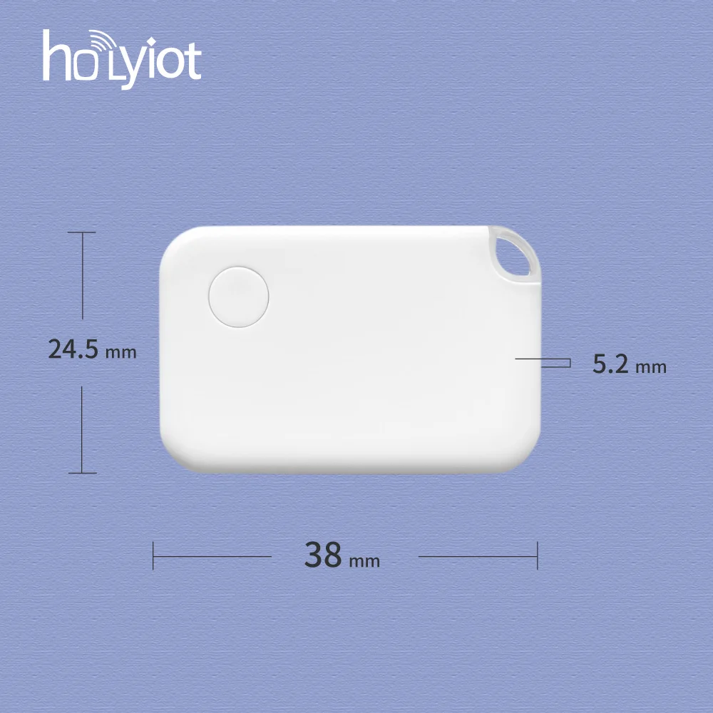 Holyiot nRF52810 beacon tag accelerometer LIS2DH12 sensor with button Bluetooth 5.0 low energy Module eddystone ibeacon