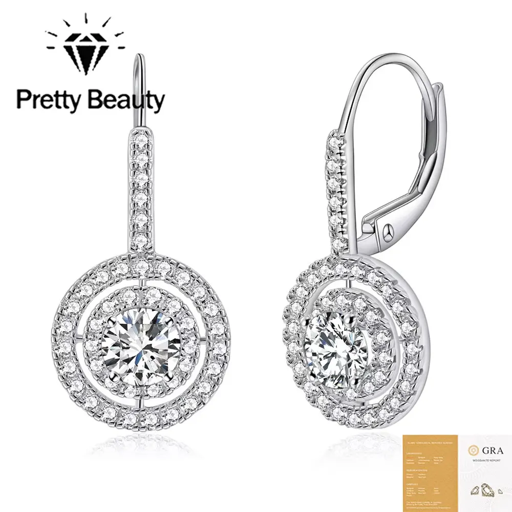 pretty-beauty-925-sterling-silver-double-halo-moissanite-dangle-earrings-for-women-hoop-earrings-hypoallergenic-wedding-jewelry