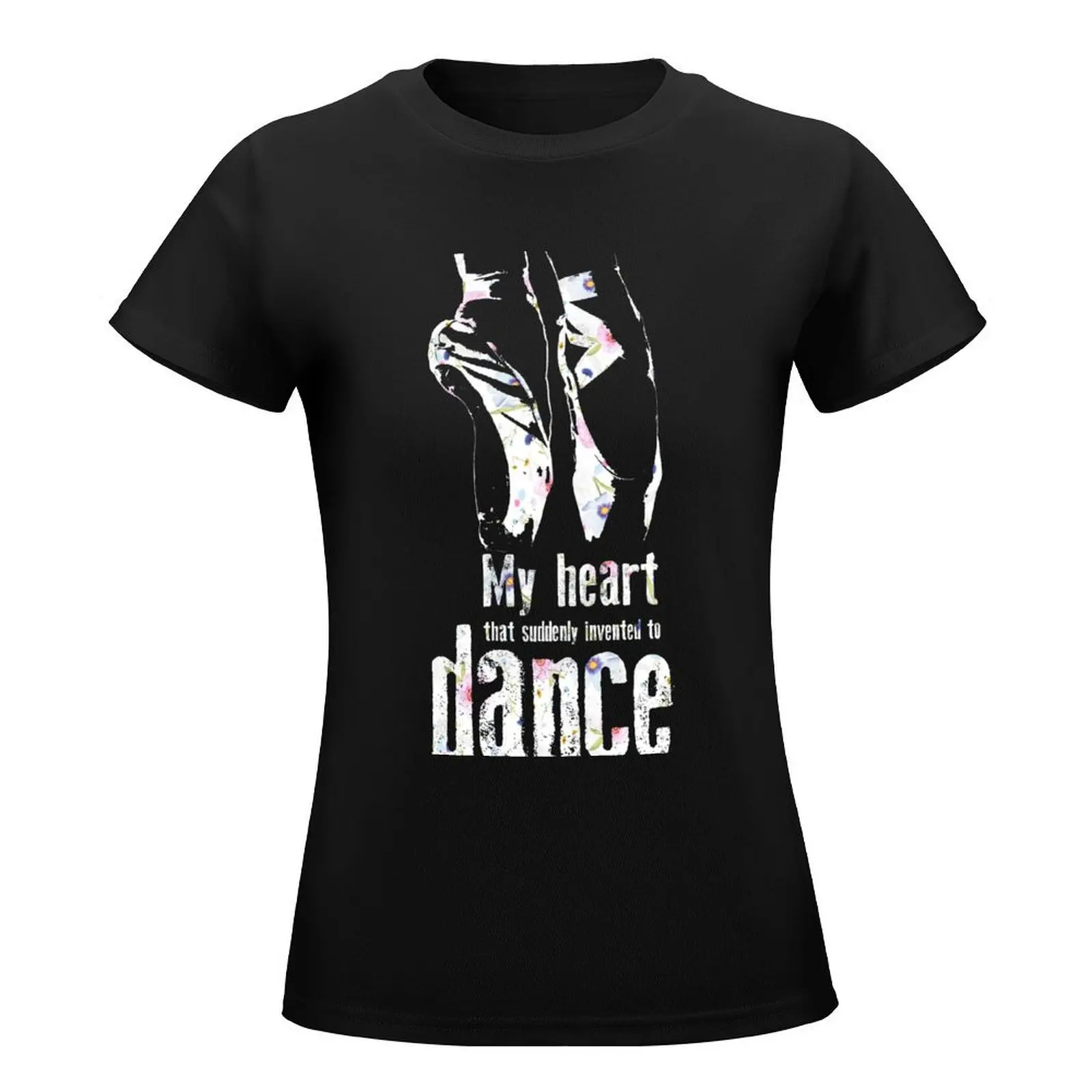 Ballet Dance Ballerina T-Shirt graphics sweat aesthetic clothes t-shirt dress for Women sexy