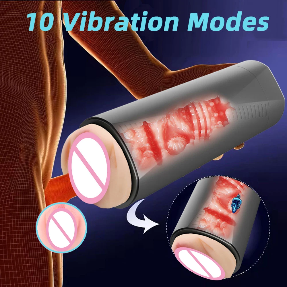 مدلك رجالي مع جهاز تدريب ذو ملمس واقعي، هيكل مبتكر لألعاب الجنس، مدلك رجالي، ألعاب جنسية للرجال