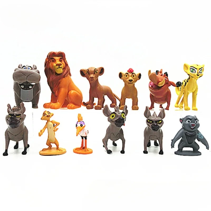 

12pcs Cartoon The Lion Guard PVC Action Figures Bunga Beshte Fuli Ono The Lion Nala Timon Pumbaa Sarabi Sarafina Doll Toys Gift