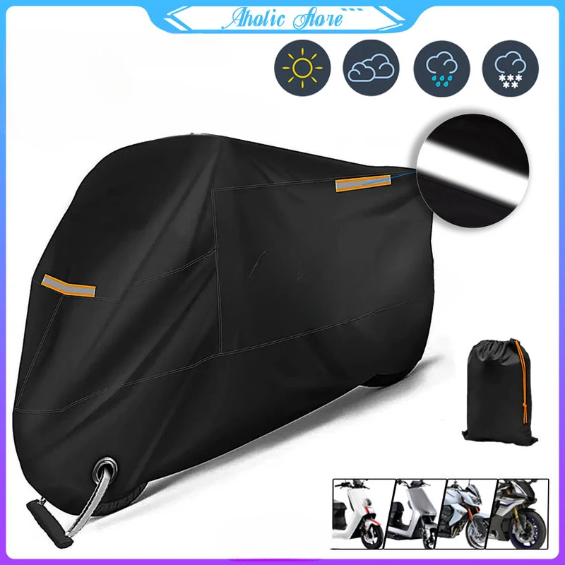 Motorcycle Cover All Season Universal Dustproof Snowproof Outdoor for YZFR3 YZF-R3 YZF R3 2015-2023 2022 2021 2020