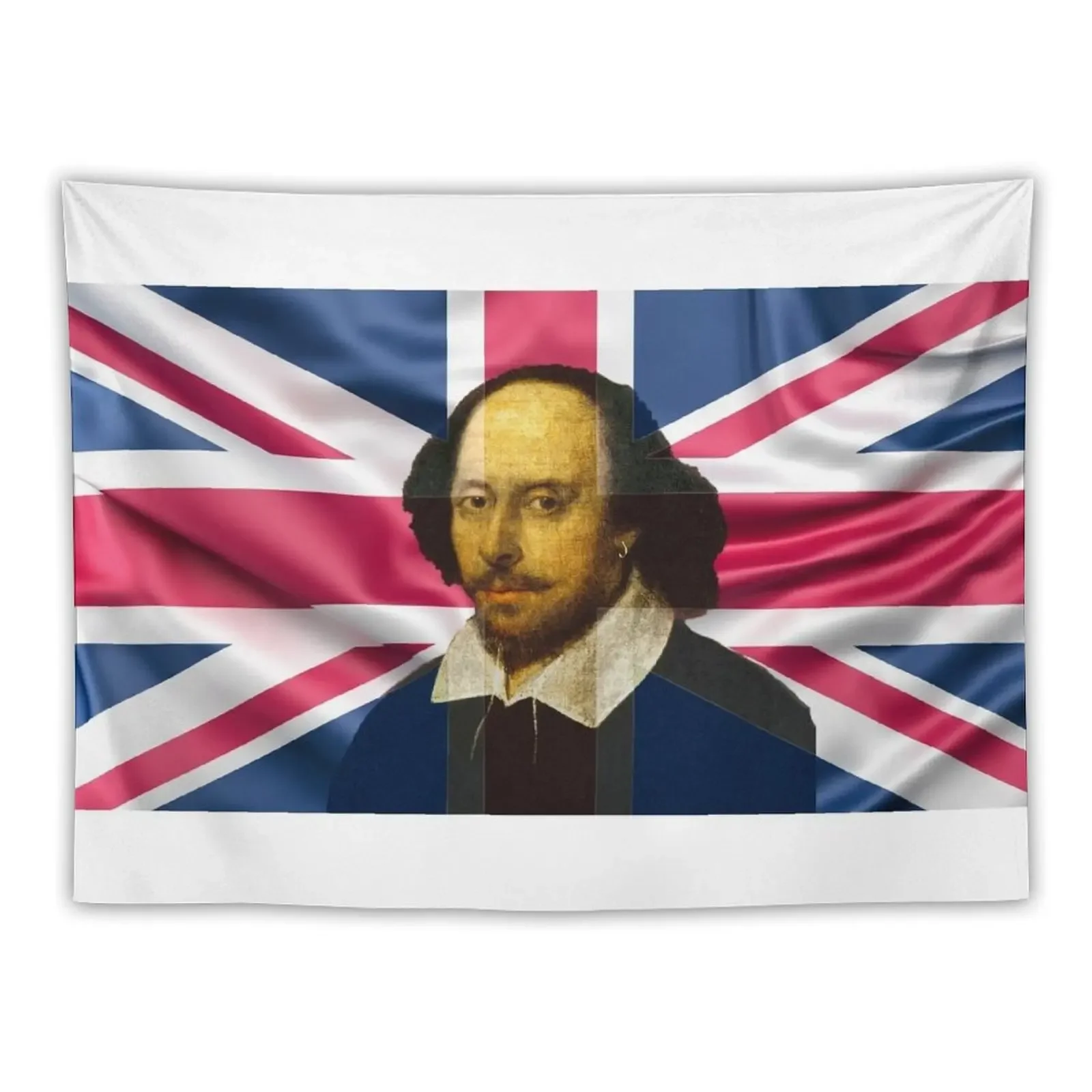 

British Flag - William Shakespeare Tapestry Decoration Bedroom Bed Room Decoration Decoration Wall House Decorations Tapestry