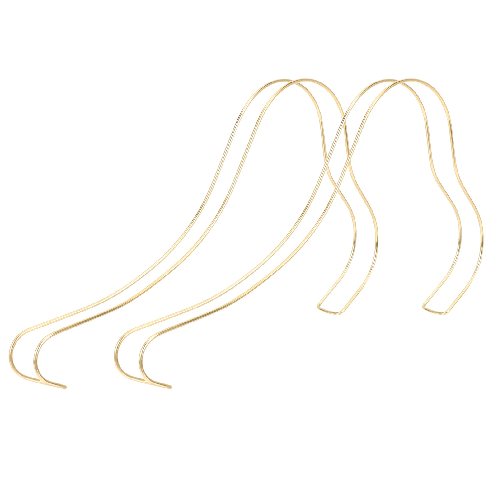 

2pcs Women Shoes Display Stand High Heels Stretcher Rack Organizer Sandals Stainless Curve Retail Home Shoe