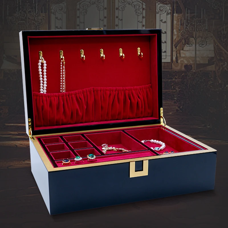 

Органайзер для ювелирных изделий принцессы, королевская коробка для хранения ювелирных изделий принцессы, оптовая продажа